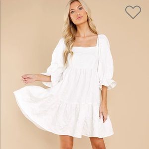 NWT Little Daisy White Floral Dress